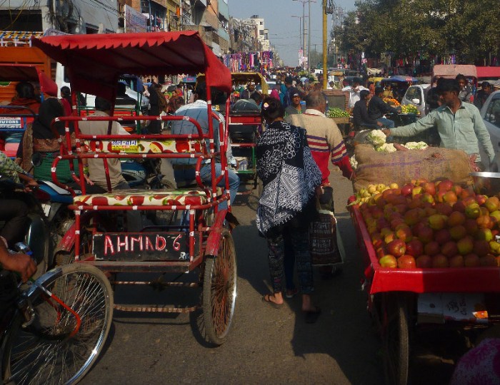 Delhi fruit n veg market