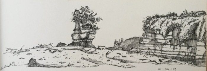 Max drawing of coast