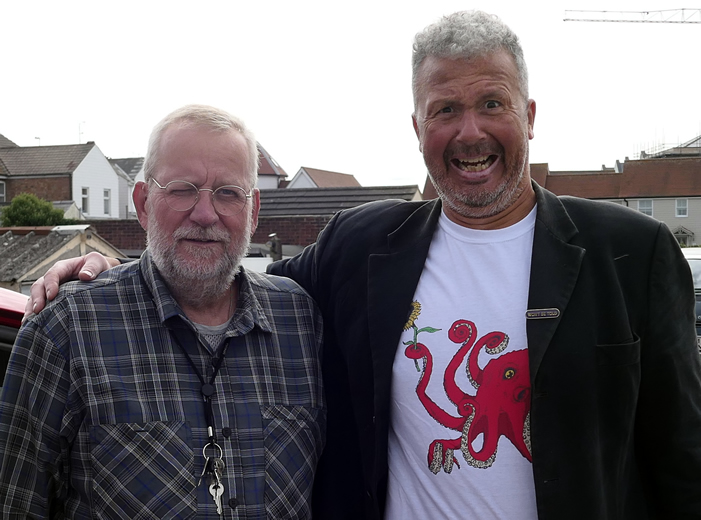 Nick and Lars setting off.jpg