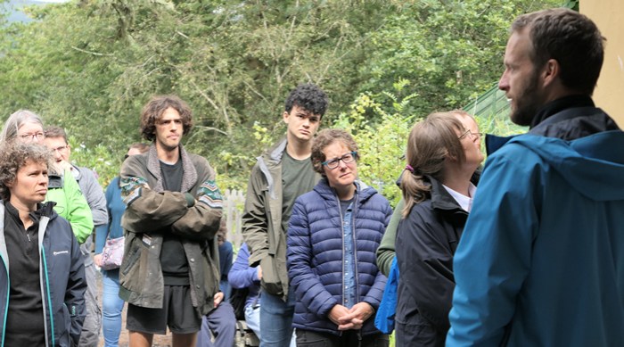 Listening on the tour