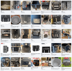 Ninja air fryers for sale on facebook marketplace